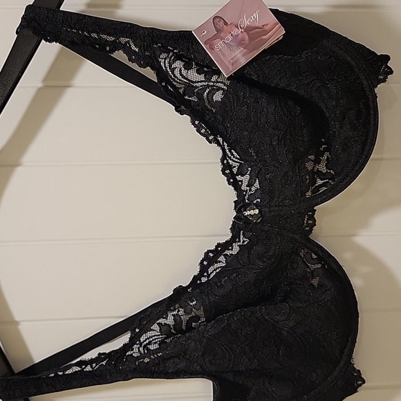Smart&Sexy Black Lace Bra Size 42DD NWT - Picture 5 of 5